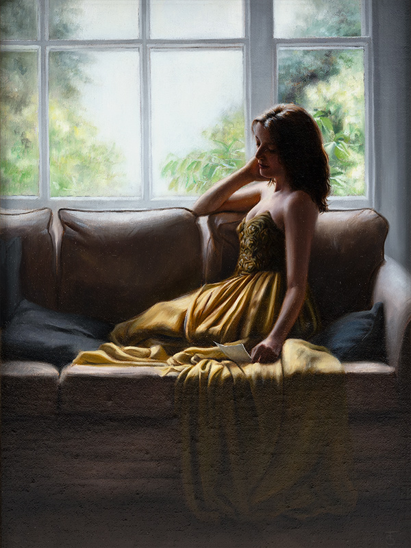 Tina Spratt, Original oil painting on canvas, Crossroads