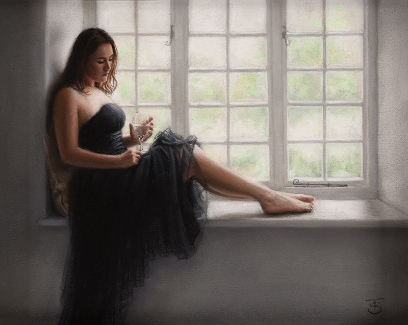 Tina Spratt, Pastel, Afternoon Stillness